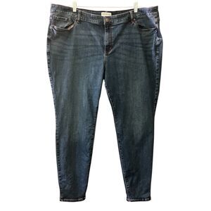 Lane Bryant mid rise signature fit skinny jeans